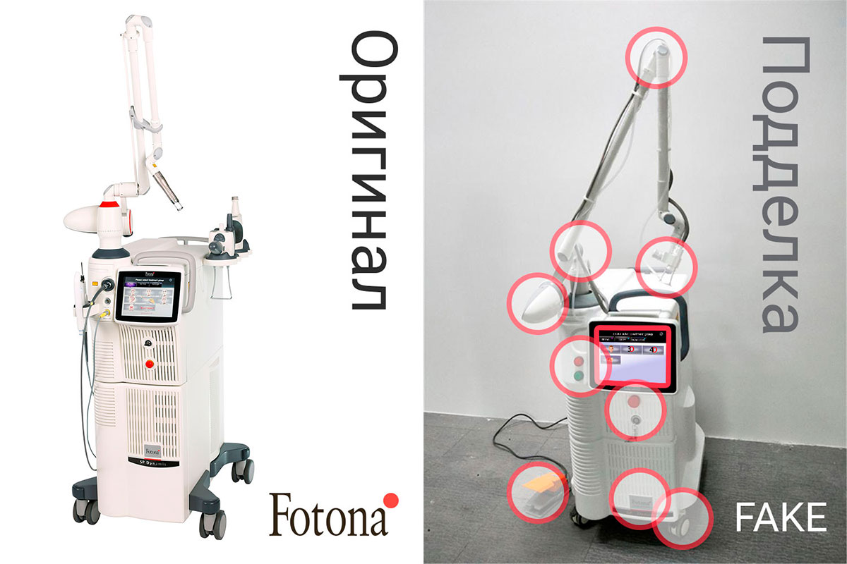 Проверяйте поставщика лазерного оборудования Fotona